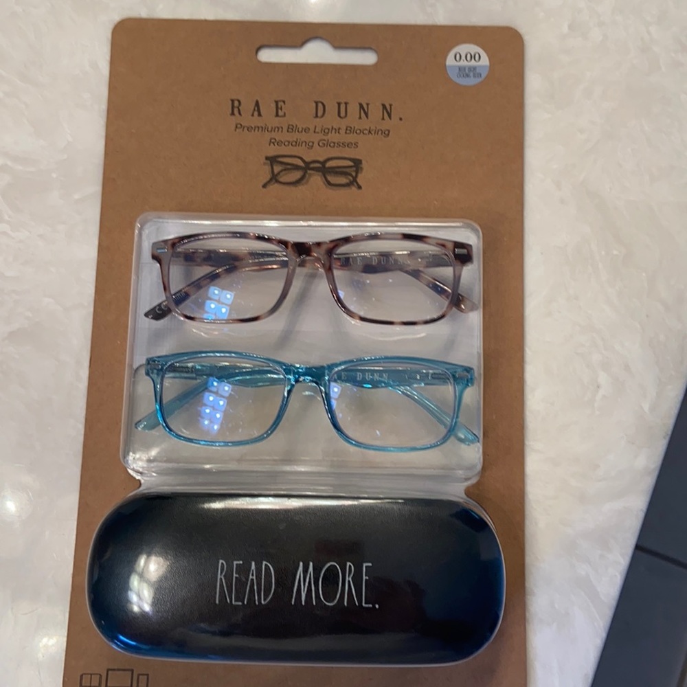 Rae Dunn Blue light Blocking glasses.